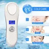 Facial Hot&Cold Vibration Massager Ice Skin Care Cryotherapy Calm Skin Shrink Pores Warm Heating Relax Skin Lifting Device 3