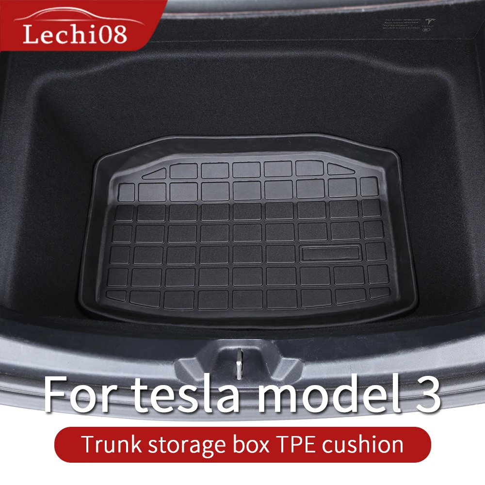 TPE для Tesla модель 3 коврик багажника Аксессуары Модель tesla три 3/аксессуары model3| |