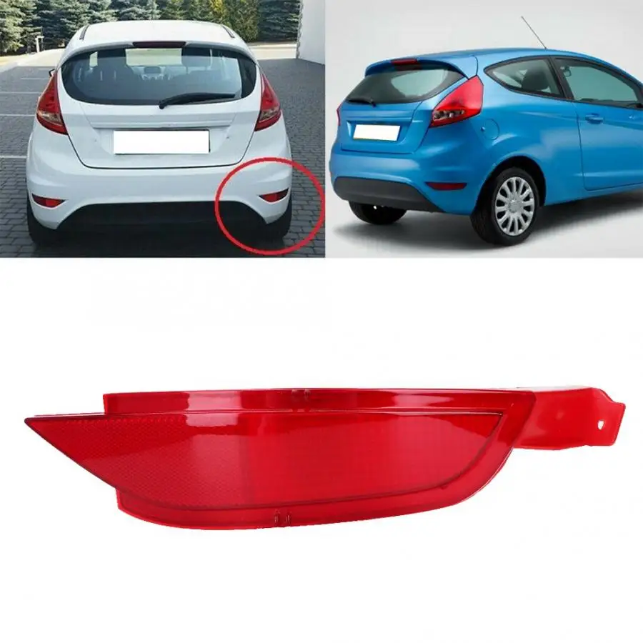 

ABS Red Rear Bumper Reflector Light Fit for Ford FIESTA Mk6/MK7 1552730 34270-T0A-A01 25650786