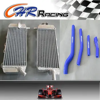

Alloy aluminum radiator+blue hose kit for Yamaha YZF450 YZ 450 F WR450 WR 450 F 07-09 08 2007 2008 2009