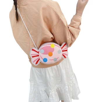 

Kids Girls Fashion Candy Shape Crossbody Bag Fashion Shoulder Bag for Travel Party