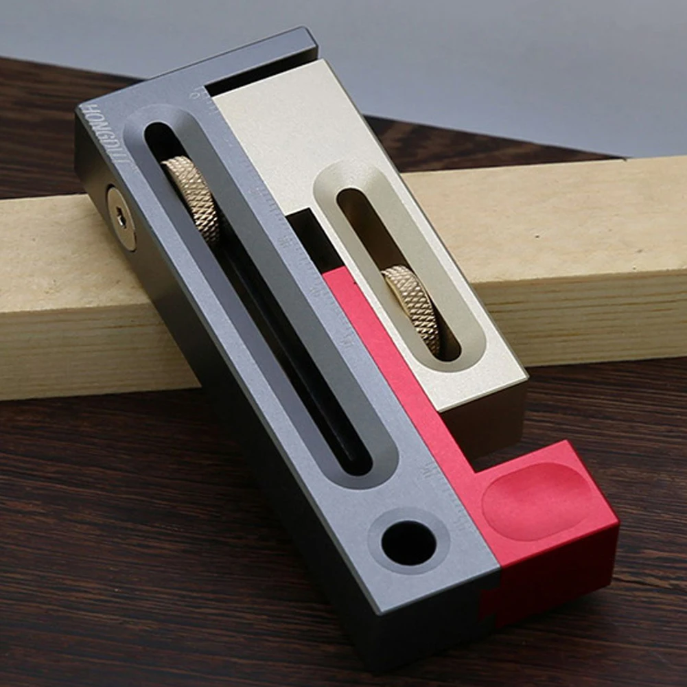 Стол пила слот регулятор врезной и шип инструмент деревообрабатывающий подвижный измерительный блок Tenonmaker компенсация длины