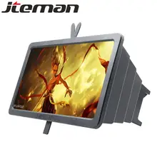 Для экрана мобильного телефона, усилитель увеличитель HD 12 дюймов регулируемый угол обзора модные 3D для экрана мобильного телефона, усилитель лупа de pantalla мовиль