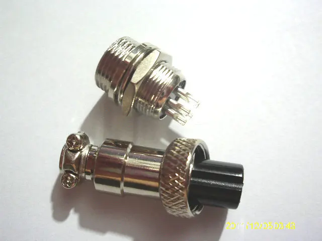 50 компл. GX12 5 Pin 12 мм аудио кабель Разъем шасси крепление