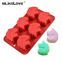 Silikolove 3d Мыло с единорогом силиконовая форма для мыла diy