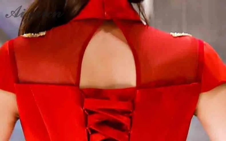 2019 Новые Красные Длинные Cheongsam современные китайские вечерние платья Qi Pao Восточный Стиль Вечерние платья женское китайское платье Qipao
