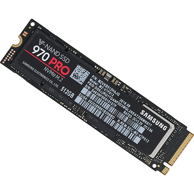 Накопитель SSD Samsung PCI E x4 512Gb MZ V7P512BW 970 PRO M.2 2280|Внешние SSD| |