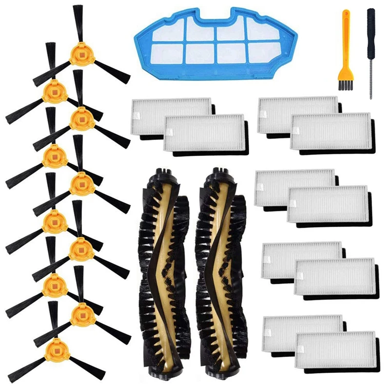 

For N79 N79S Filter Side Main Brush for Ecovacs Deebot Robotic Vacuum Cleaner Parts