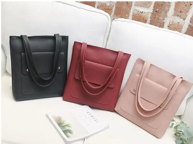 Hot-selling tanya one-shoulder slanting lady's bag New type litchi pattern shopping handbag Large-capacity lady's bag bags
