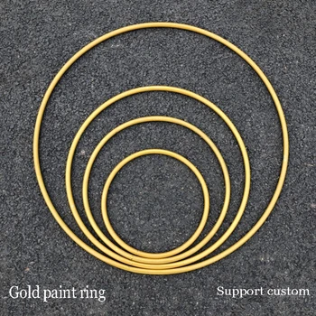 

Metal Circle Wedding arch props round ring wrought iron single pole ring hollow circle wedding stage decoration ceiling