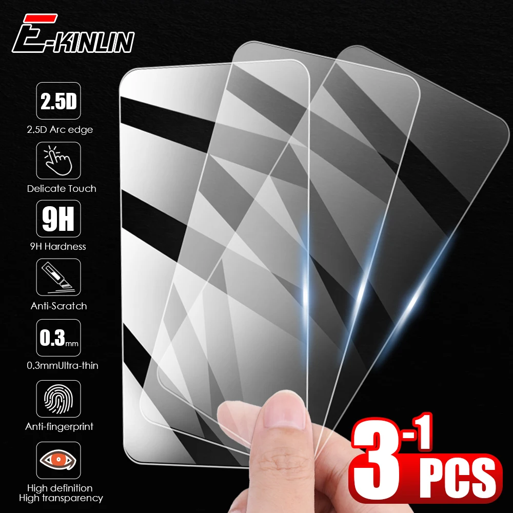 

9H 2.5D Tough Screen Protector Tempered Glass For Xiaomi Poco F5 M5 M5s F4 M4 F3 F1 M3 M2 F2 Pro GT Clear Protective Glass Film
