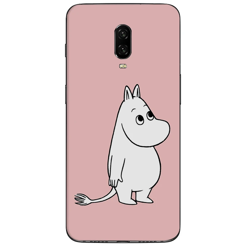 B10 Чехол для телефона oneplus 5, 5, 6, 6, 7 Pro, силиконовая задняя крышка, милый мультяшный Муми-тролль, Бегемот - Цвет: B10