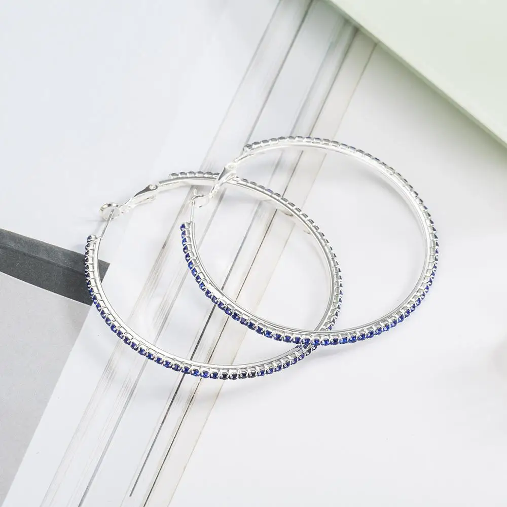 Royal blue Висячие серьги в форме крыла с кисточкой цвета розового золота/Серебряный тон Модные ювелирные изделия в форме кубиков для женщин массивные украшения для подарка - Окраска металла: Royal blue