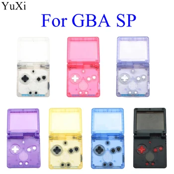 

2020 For GameBoy Advance SP Classic clear Limited Edition Replacement Housing Shell Screen Lens For GBA SP Housing Case Cover