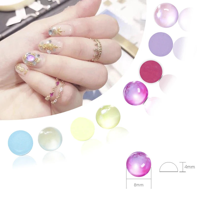 

New manicure decoration rhinestones flat bottom rhinestone glitter gems holiday dress accessories non-hot fix decoration items