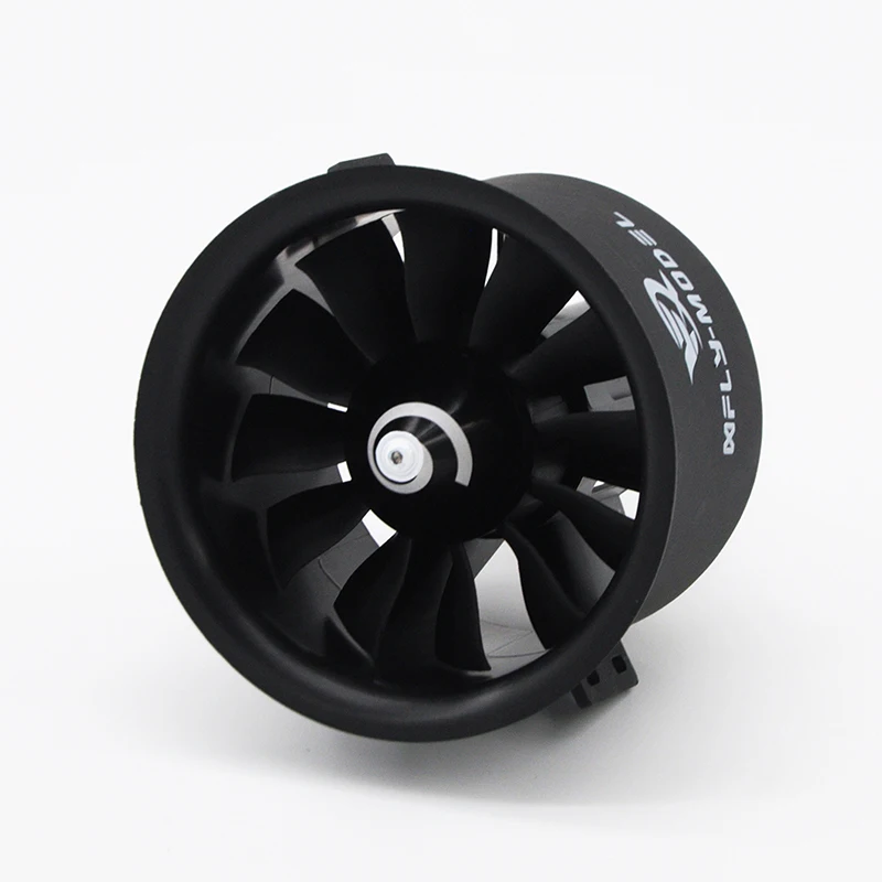 Moteur XFly 80mm 12 Lames EDF 6S Brushless 3280 KV2200 démonté montrant le rotor et le stator.