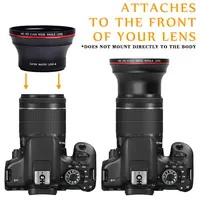 (Pickle Power 55MM 0.43x Professional HD Wide Angle Lens (Macro Portion) for Nikon D3400, D5600 and Sony Alpha Cameras - Image 5