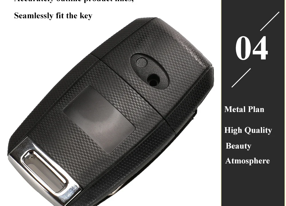 Keyforkess 3/4BT Flip Remote Car Key Shell per Kia Carens Ceed Rio Sportage Optima Sorento Cerato Soul Forte Seltos custodia Fob - Hb03acfb462634802b181ca57bf7633d5h