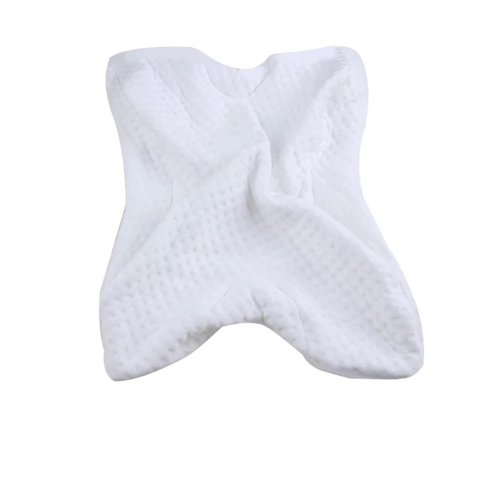 Decoration Reusable Solid Anti Pressure Multifunctional Sofa Bedding Home Couple Pillow Case Living Room Artificial Silk Soft