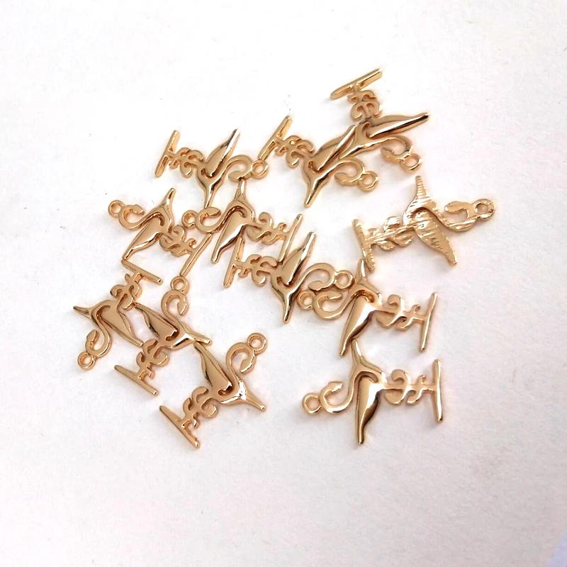 hzew 50 pcs cute pharmacy sign pendant  gift charm for women