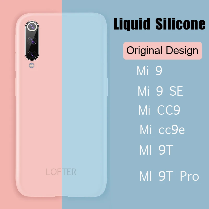 Чехол для Xiaomi mi 9 чехол Xio SE жидкий силиконовый 9t Pro cc9 cc9e cce cc оригинальный мягкий |