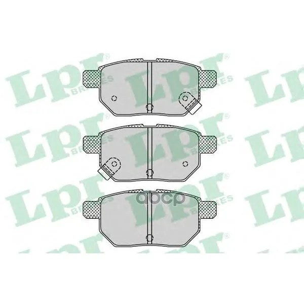 Колодки Тормозные Toyota Corolla 1.4 Vvt-I 02/Auris 1.6/1.4 07 Задние Lpr 05p1312 Lpr арт. 05P1312