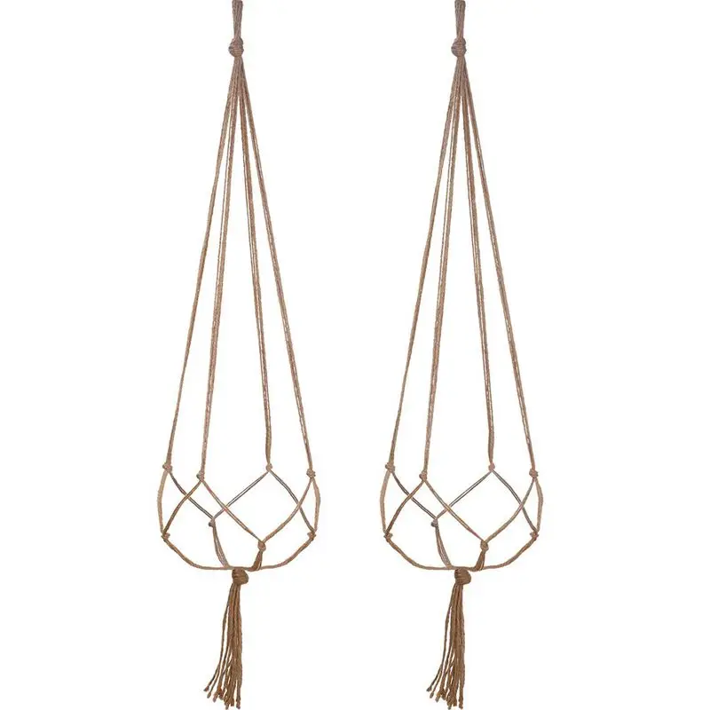 2 Pack 48 Inches Plant Hanger Flower Pot Plant Holder for Indoor Outdoor Decorations, Large, 4 Legs