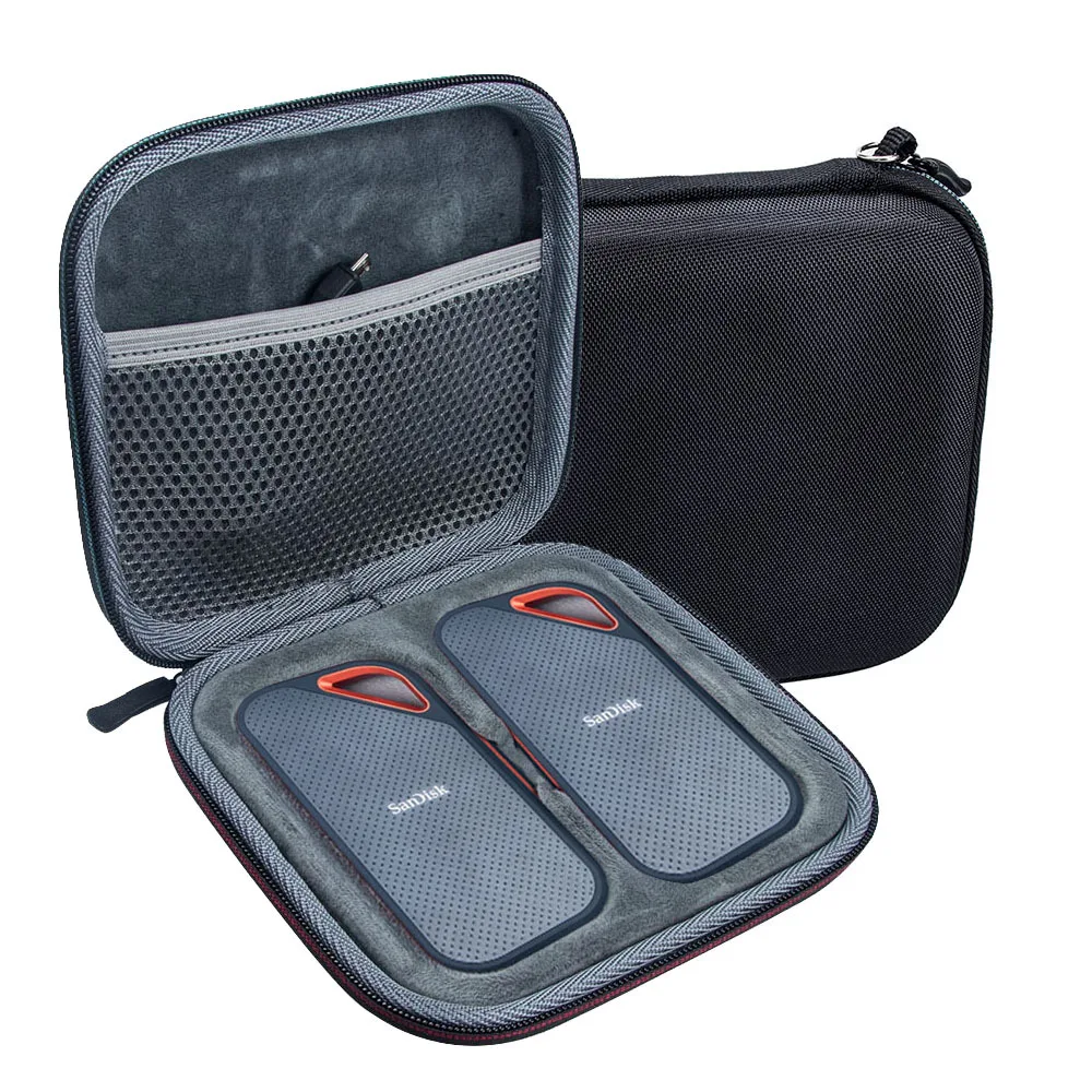 Новинка 2020 портативный жесткий чехол из ЭВА для SanDisk 500 Гб/250 ГБ/ТБ/Φ Extreme PRO SSD SDSSDE80