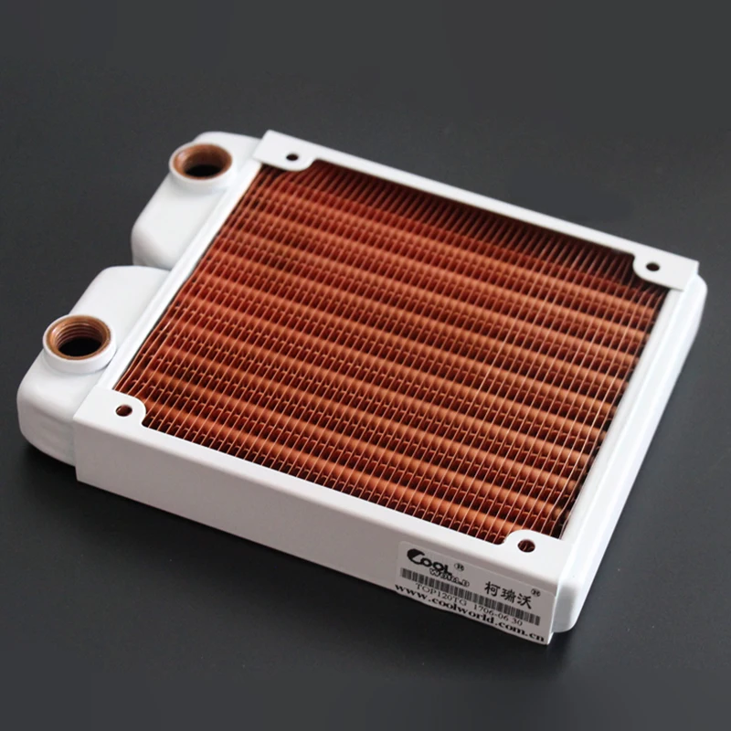 Ke Ruiwo Катюша серии 120 мм полностью красный медный радиатор водяного охлаждения