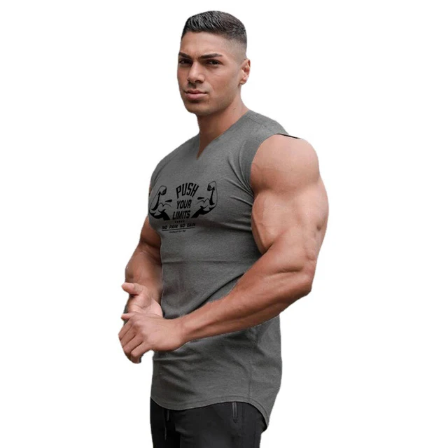 Chaleco Sin Mangas De Lino Para Hombre - Algodón Transpirable (Verano/fitness)