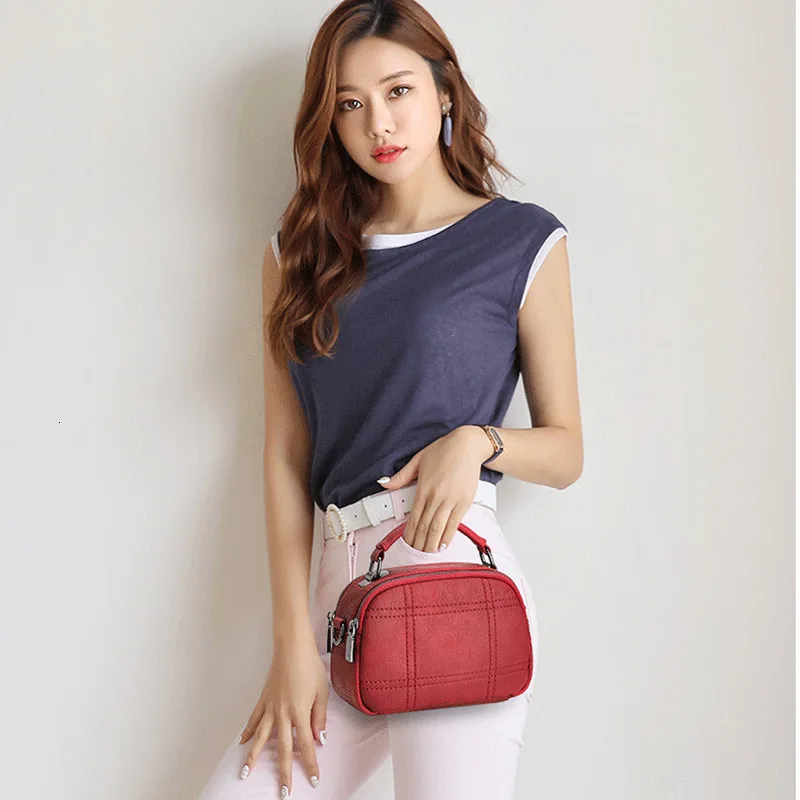 Women Messenger Bags Crossbody Bags For Women Soft Leather Shoulder Bag Sac A Main Small Handbags High Quality Flap Bag