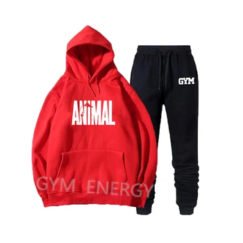

New Brand Clothing Men's 2019 Sweater Cotton Men Tracksuits Hoodie Two Pieces + Pants Sports Shirts Fall Winter Track suit