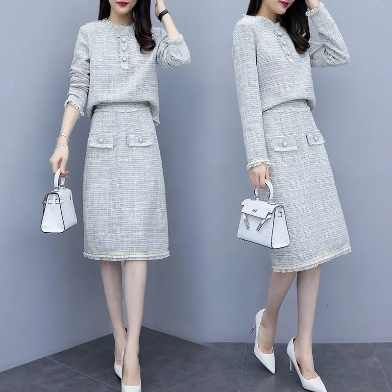 

Graceful WOMEN'S Suit 2019 New Style Online Celebrity Sheath Elegant Debutante by Age Very Fairy Two-Piece Western Style Suit Sk