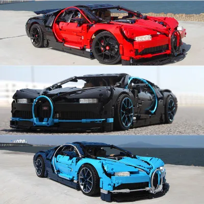 

20086 Bugatti Chiron Racing Car Sets Kits Compatible with 42083 Building Blocks Technic Series Model Brick LegoToys 10265 10262