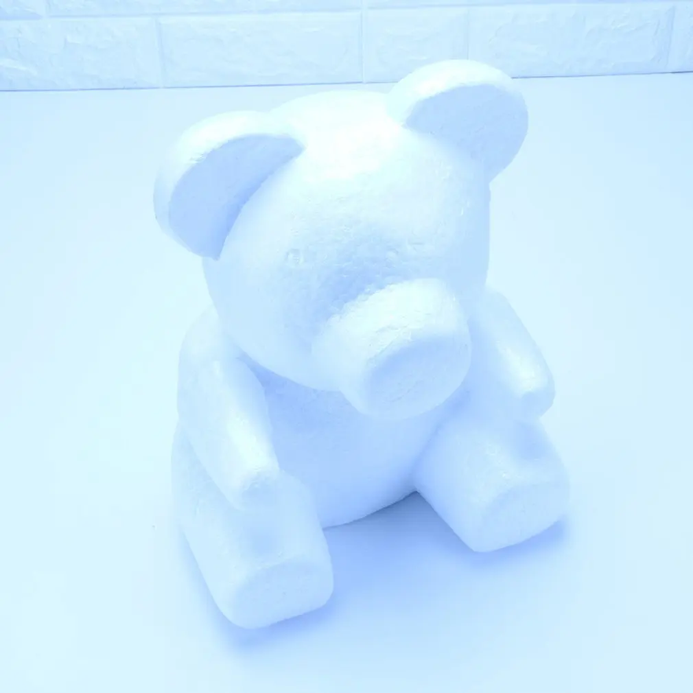 Foam Rose Bear Mold DIY Artificial Rose Flower Bear Bear Shaped Roses Decorations Mold Model Foam Rose Bear Mold DIY Artificial Rose Flower Bear Bear Shaped Roses Decorations Mold Model