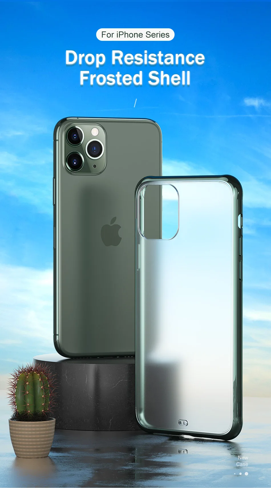 Матовый чехол для телефона для iPhone 6 6S 7 8 Plus X XS Max XR прозрачный для iPhone 11 Pro Max чехол для телефона прозрачный
