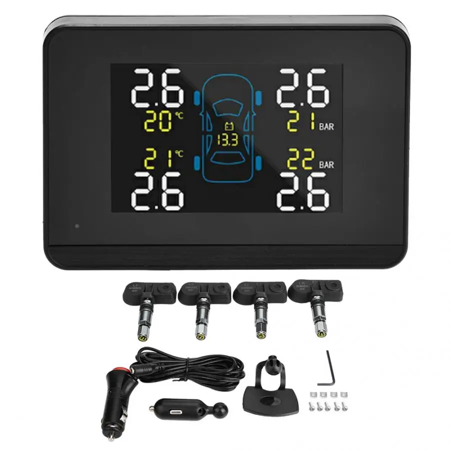 Датчик давления в шинах аксессуары automovil автомобильный TPMS датчик давления в шинах ing система Датчик давления LCDTire внешний датчик
