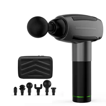 

Massage Fascia Gun Sports Therapy Muscle Massager Slimming Shaping Full Body Relaxation Relief Pain Massage Gun with LCD Display