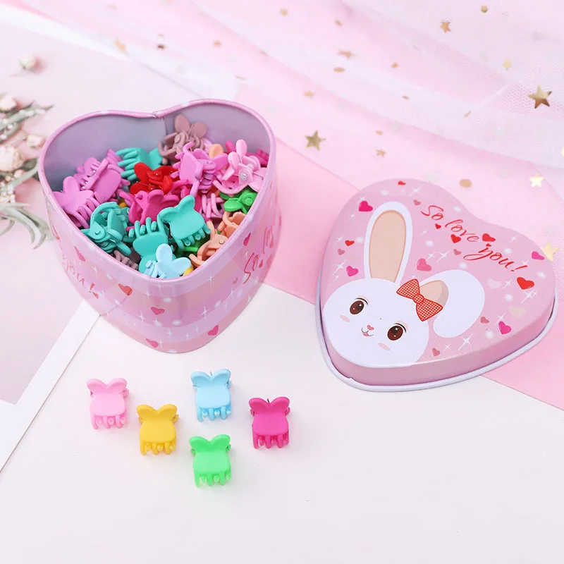 10 Hot 15pcs/Set Girls Colorful Cartoon Small Hair Claws Lovely Children Gifts Hair Clips Headband Kids Fashion Hair Accessories - Цвет: 10