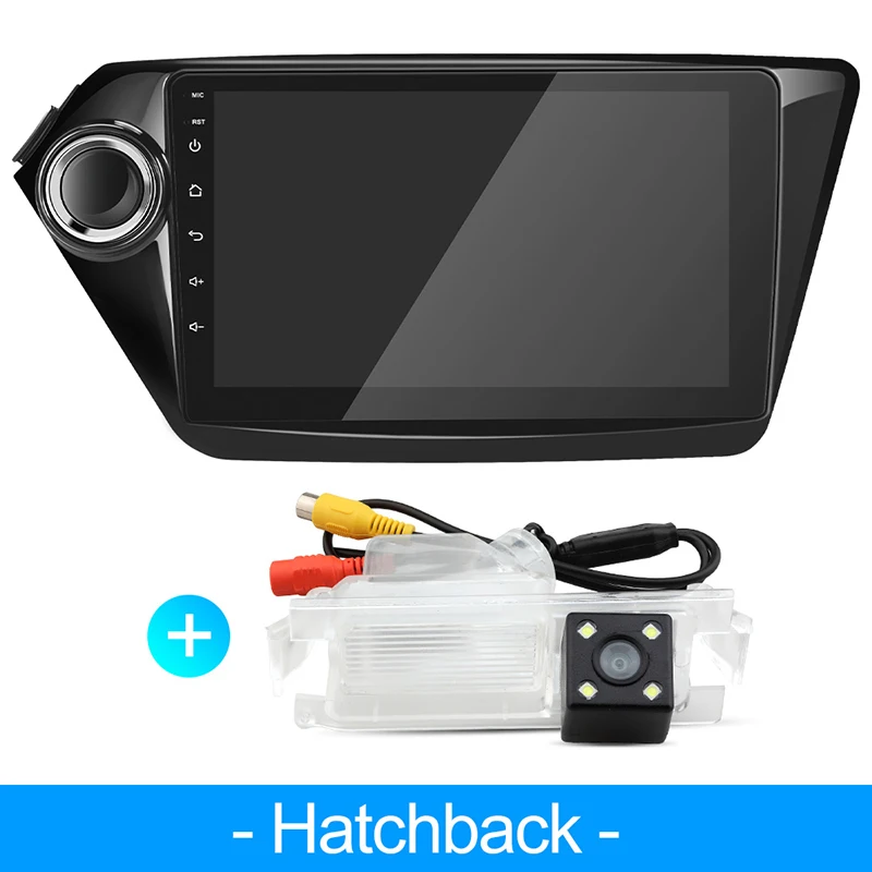 Android 9,0 автомобильный dvd для kia k2 Rio 2010 2011 2012 2013 gps навигация автомобильный Радио Видео плеер Автомобильный Стерео dvd - Цвет: 2 din hatchback