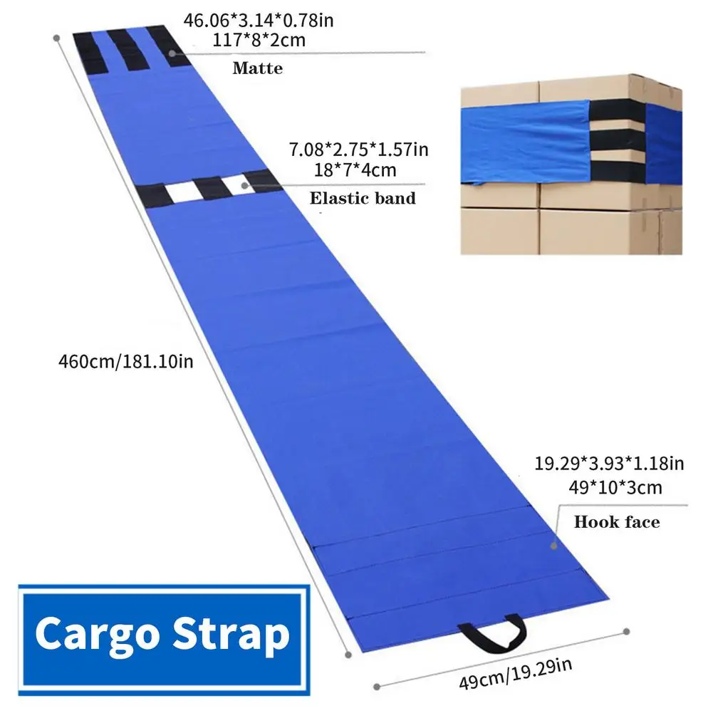 Fixed Belt for Truck Cargo Transportation Truck Cargo Logistics Pallet Binding Belt Oxford Cloth Reusable Widely Used Straps