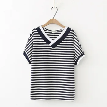 

2018 summer wear short sleeves T-shirt women and regular bottoming shirt round neck
