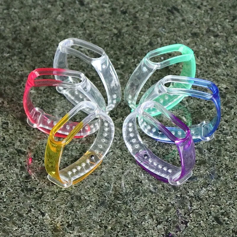 Strap-for-Xiaomi-Mi-band-5-band-4-3-Transparent-Silicone-Replacement-Bracelet-for-Xiaomi-xiomi(3)