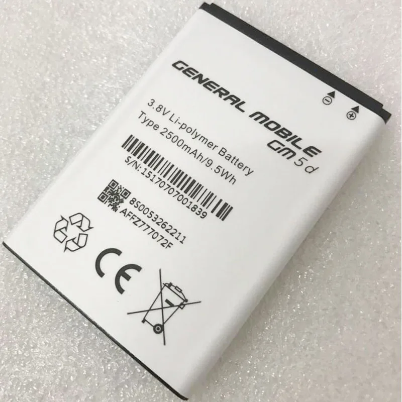 3 8 в Новый Сменный аккумулятор для общего мобильного GM 5 Android One GM5 4G Dual GM4G GM5D 5D Cell