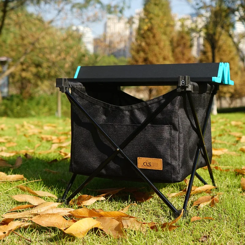 40,7*35*31,5 см складной стол для пикника, походный стол с водонепроницаемой чашей, сумка для хранения одежды