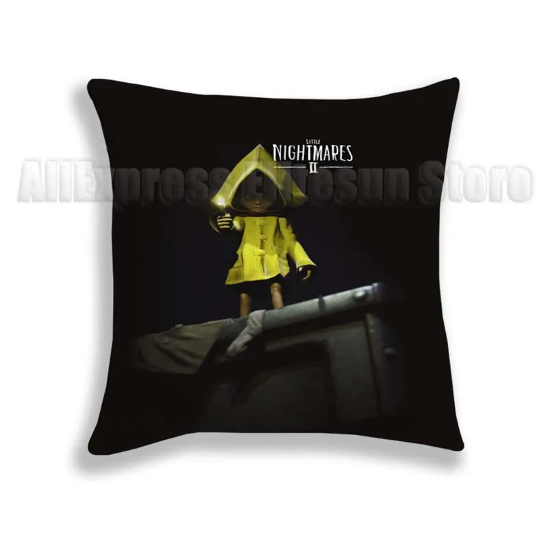 Little Nightmares 2 Pillow Case 45CM Pillow Inner Is Not Included Boys Girls Kids Cartoon Anime Toys Gift New Arrival 4