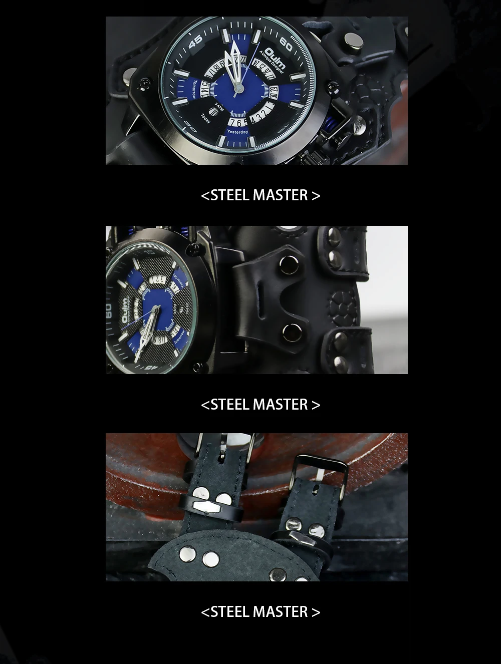Новые роскошные механические часы мужские индивидуальные спортивные псевдо антикварные часы готические автоматические часы мужские