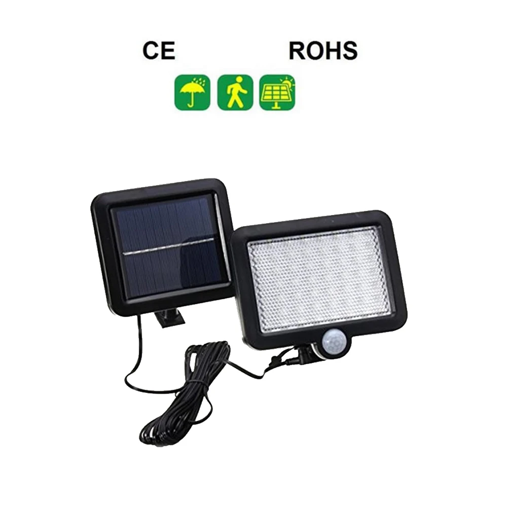 Wireless Solar Lights 56/30 LED Auto PIR Motion Sensor Garden Solar Wall Lamp For IP65 Outdoor Waterproof Lighting split mount 5