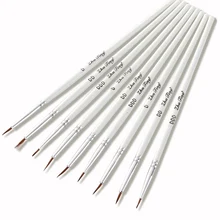 1 шт. тонкая цифровая кисть для рисования крюк линия Ручка Кисть для рисования детей DIY товары для рукоделия инструмент художественные канцелярские принадлежности ручка для ногтей ручка