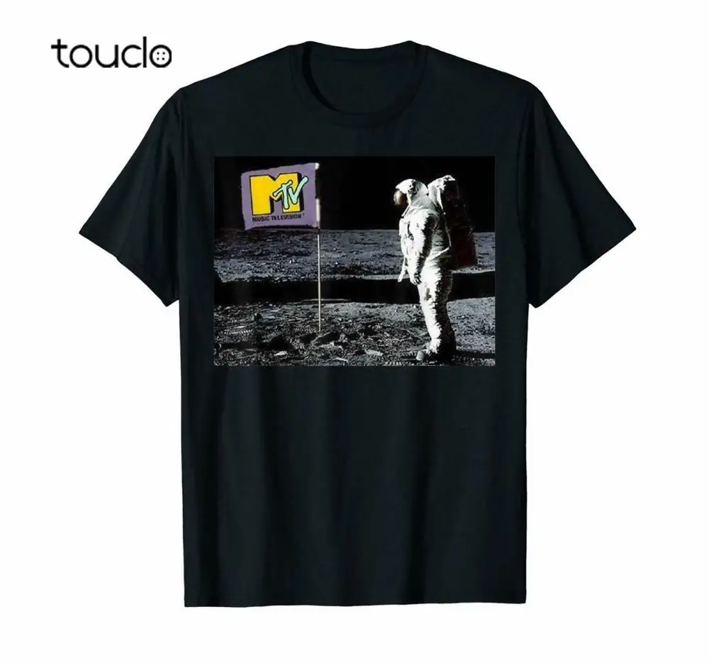 Футболка с логотипом MTV Man On The Moon | Мужская одежда